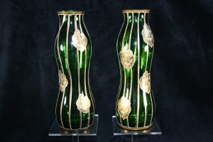 C10001 – Pair of magnificent Jugendstil vases of the Gräflich... 