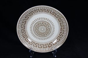 I21001– An antique Societe Ceramique Maestricht (Petrus Regout) dish, décor... 