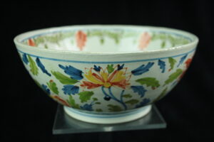 99999 –  Royal Tichelaar antique polychrome bowl