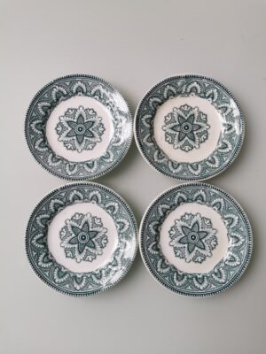 I51001 – Rare Petrus Regout Maastricht décor Tancrede set of... 