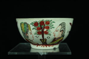 99999 – A rare Orangist Delft polychrome creamware bowl.