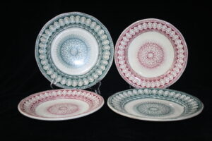 99999 – Set of 4 Petrus Regout Maastricht décor Bali... 